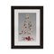 Melrose Christmas Gift Tree Rectangular Framed Wall Art - 15.25" - Multicolor